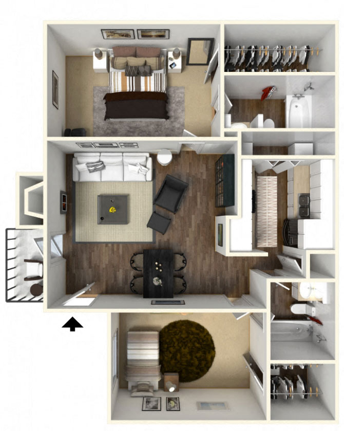 Cutters Point Apartment Homes Live BH